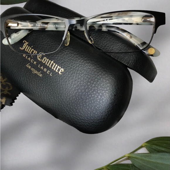 New Designer Frames Black Label Juicy Couture Full Rim Eye Glasses Frames Luxury - Picture 4 of 9